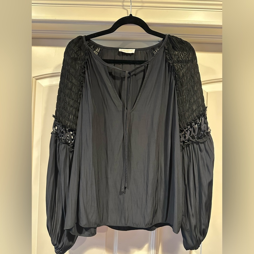 NWOT Ramy Brook black shirt Size Small